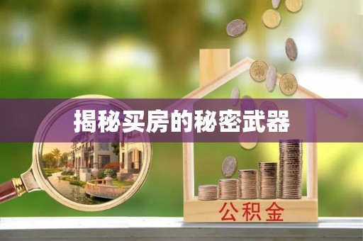 辽源揭秘买房的秘密武器