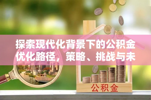 辽源探索现代化背景下的公积金优化路径，策略、挑战与未来展望
