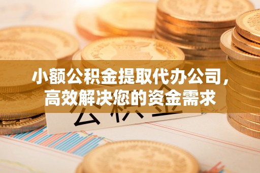 辽源小额公积金提取代办公司，高效解决您的资金需求