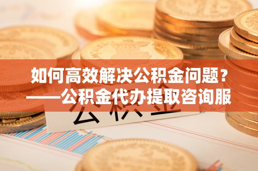 辽源如何高效解决公积金问题？——公积金代办提取咨询服务指南