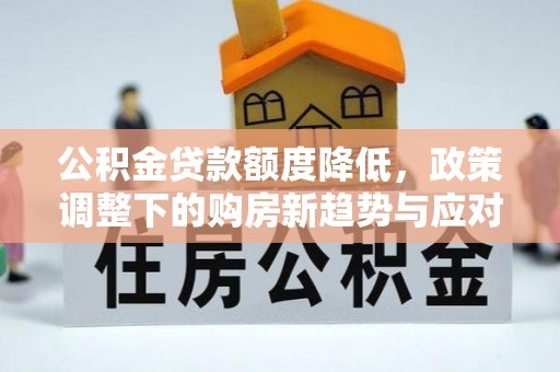 辽源公积金贷款额度降低，政策调整下的购房新趋势与应对策略