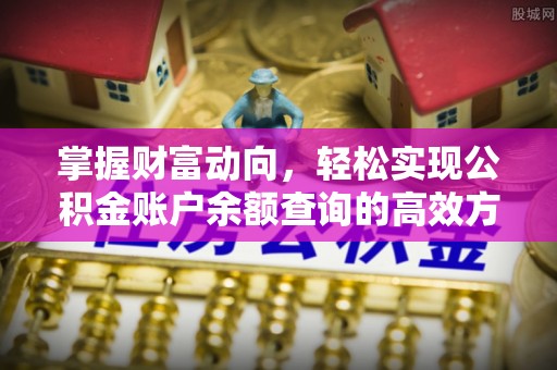 辽源掌握财富动向，轻松实现公积金账户余额查询的高效方式