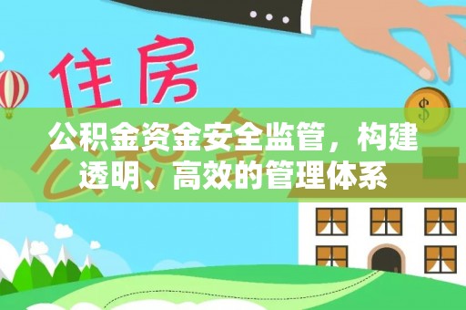 辽源公积金资金安全监管，构建透明、高效的管理体系