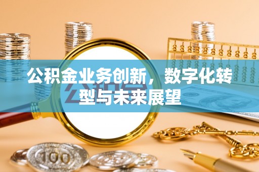 辽源公积金业务创新，数字化转型与未来展望