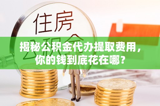 辽源揭秘公积金代办提取费用，你的钱到底花在哪？