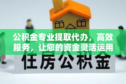 辽源公积金专业提取代办，高效服务，让您的资金灵活运用
