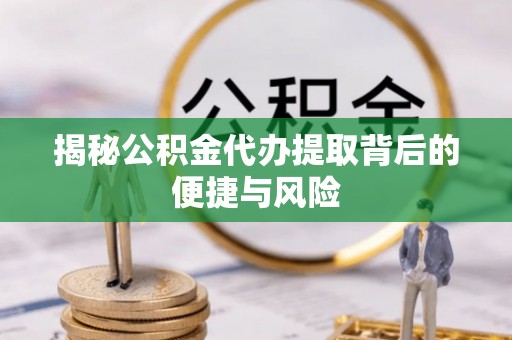 辽源揭秘公积金代办提取背后的便捷与风险