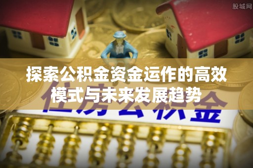 辽源探索公积金资金运作的高效模式与未来发展趋势