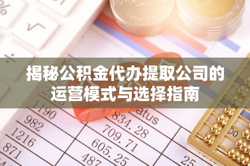 辽源揭秘公积金代办提取公司的运营模式与选择指南