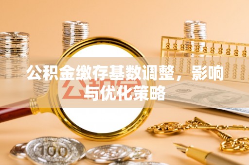 辽源公积金缴存基数调整，影响与优化策略