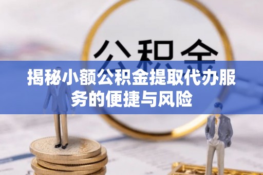 辽源揭秘小额公积金提取代办服务的便捷与风险