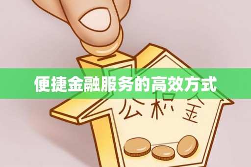 辽源便捷金融服务的高效方式