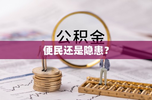 辽源便民还是隐患？