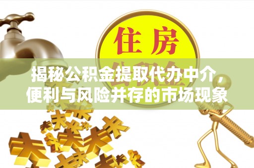 辽源揭秘公积金提取代办中介，便利与风险并存的市场现象