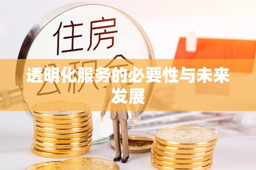 辽源透明化服务的必要性与未来发展