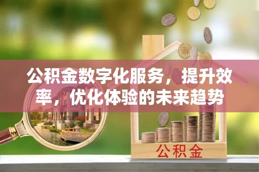 辽源公积金数字化服务，提升效率，优化体验的未来趋势