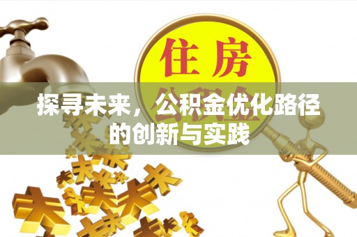 辽源探寻未来，公积金优化路径的创新与实践